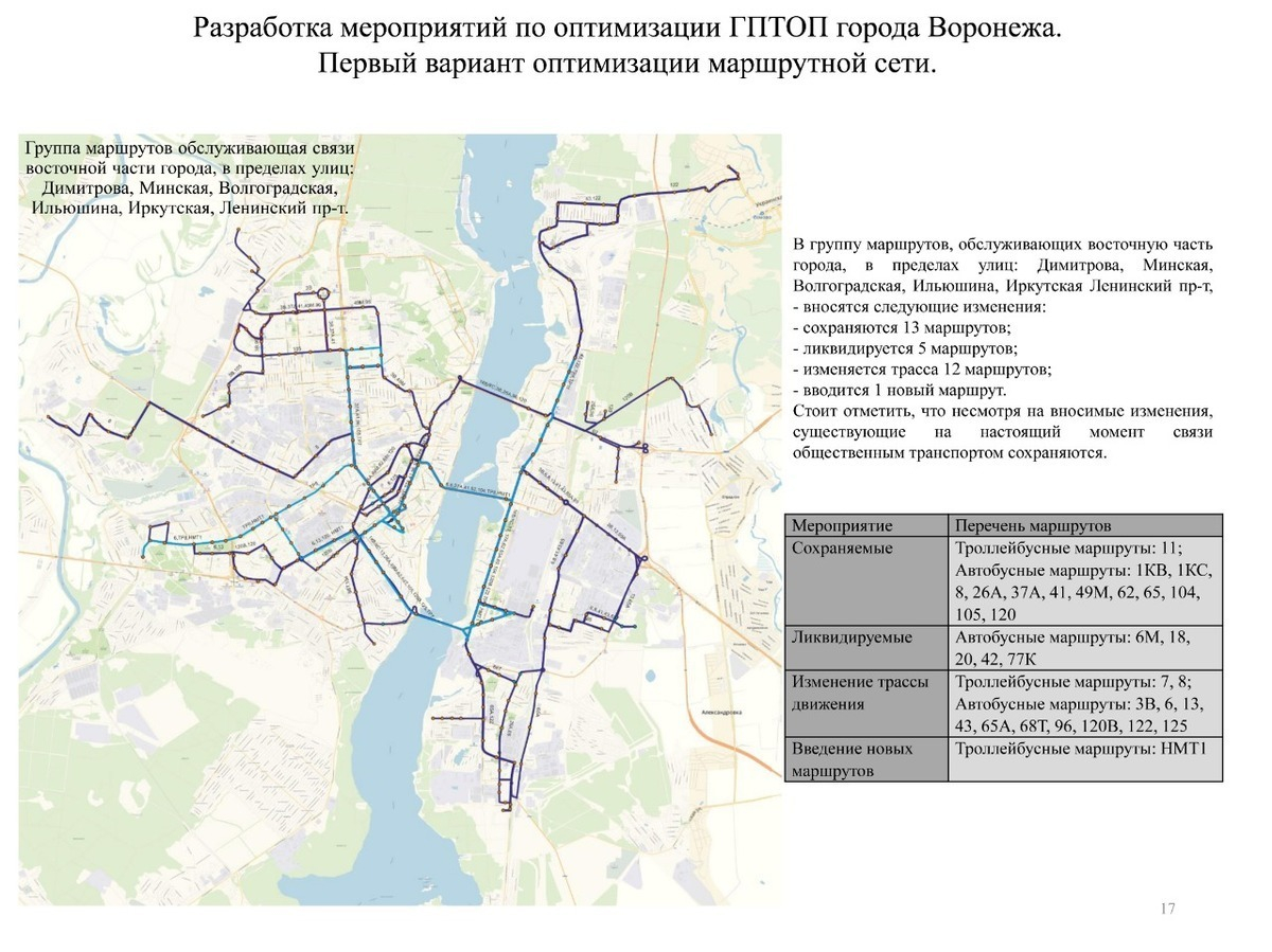 Воронеж карта в стоп листе транспорте