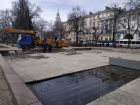 В Кольцовском сквере Воронежа разобрали светодиодный фонтан