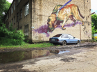 Чудесное граффити на убогом доме в Воронеже потрясло горожан