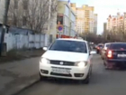 Воронежец записал сверхнаглую езду по встречке на односторонней дороге