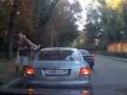 Драка водителей в Воронеже попала на видео 