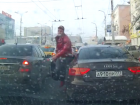 Дорожные разборки воронежца и московского мажора попали на видео