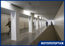 Показываем плачевное состояние перехода у остановки «Волгоградская», отремонтированного за 4,7 млн рублей 