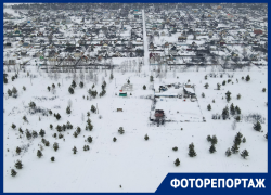 Здесь будут хоронить: скандальную территорию будущего кладбища показали с высоты птичьего полета в Воронеже 