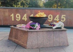 Мэрия Воронежа прокомментировала погасший Вечный огонь на памятнике Славы 