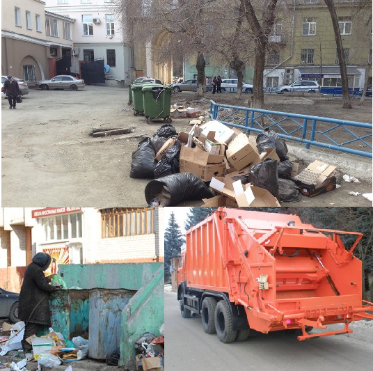 В мэрии Воронежа обратили внимание на работу фирм по вывозу мусора