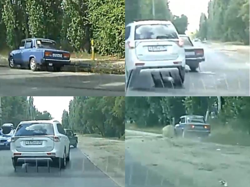 Снял на дороге русское
