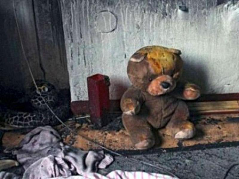 Сгоревшее тело ребенка нашли в Воронежской области