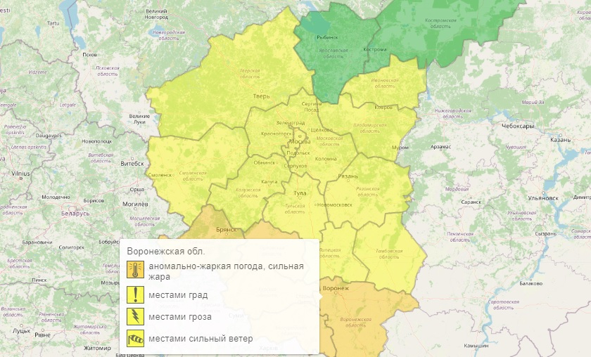 Прогностическая карта цфо