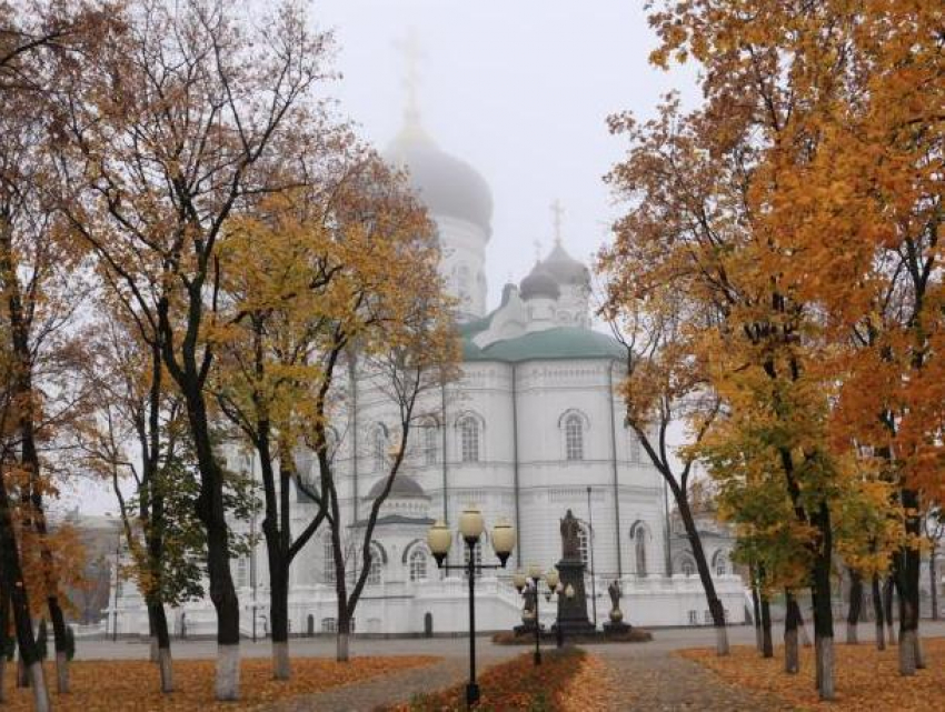 Благовещенский собор осенний Воронеж